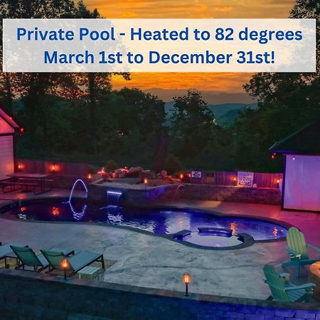 H2Oasis Incredible Pool Retreat With Mountains Views! Villa Sevierville Exterior photo